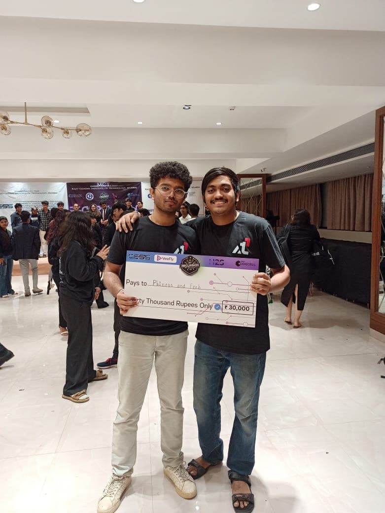 Winner – Recursion 7.0, Mumbai